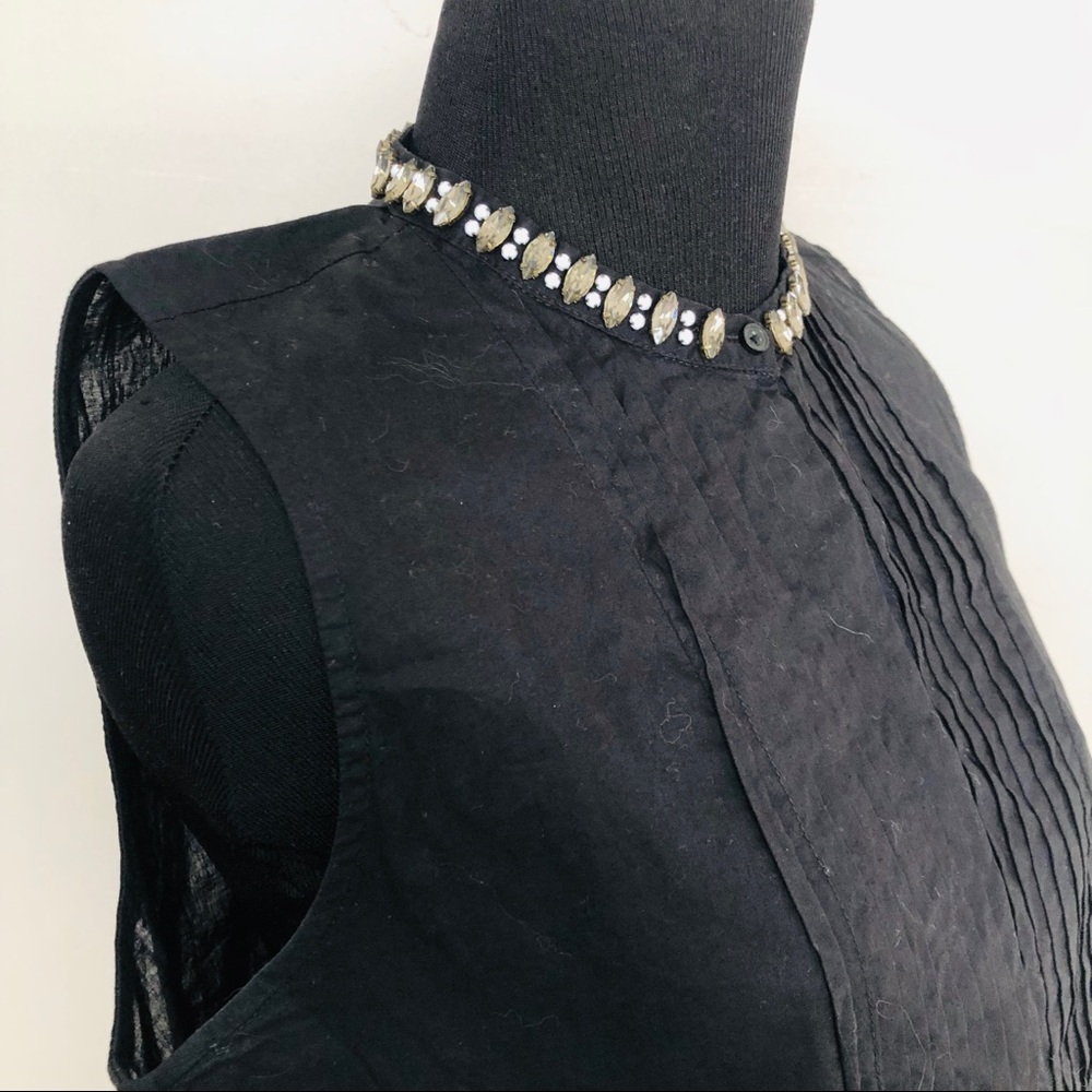 J. Crew jewel neck sleeveless top - Picture 7 of 12